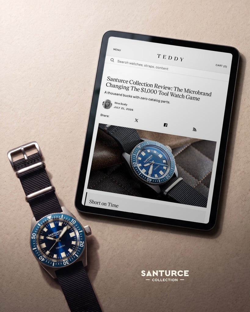Teddy Baldassarre Santurce Collection Review: The Microbrand Changing The $1,000 Tool Watch Game
