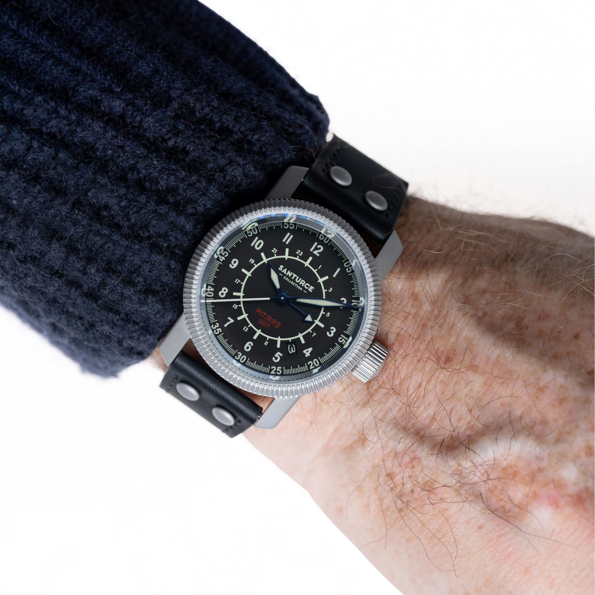 pitirre GMT 38mm wristshot
