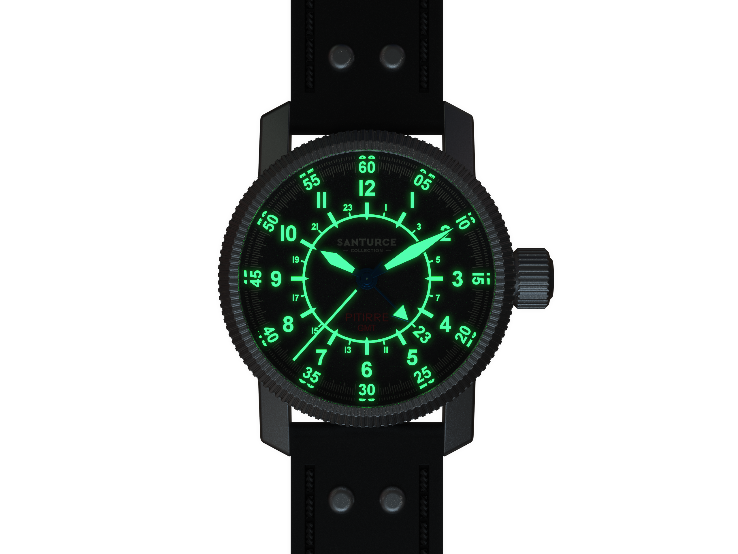 Pitirre™ True GMT — Automatic Pilot Watch