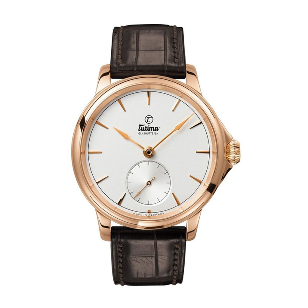 Tutima Glashütte Patria Small Seconds Rose Gold Manual Wind