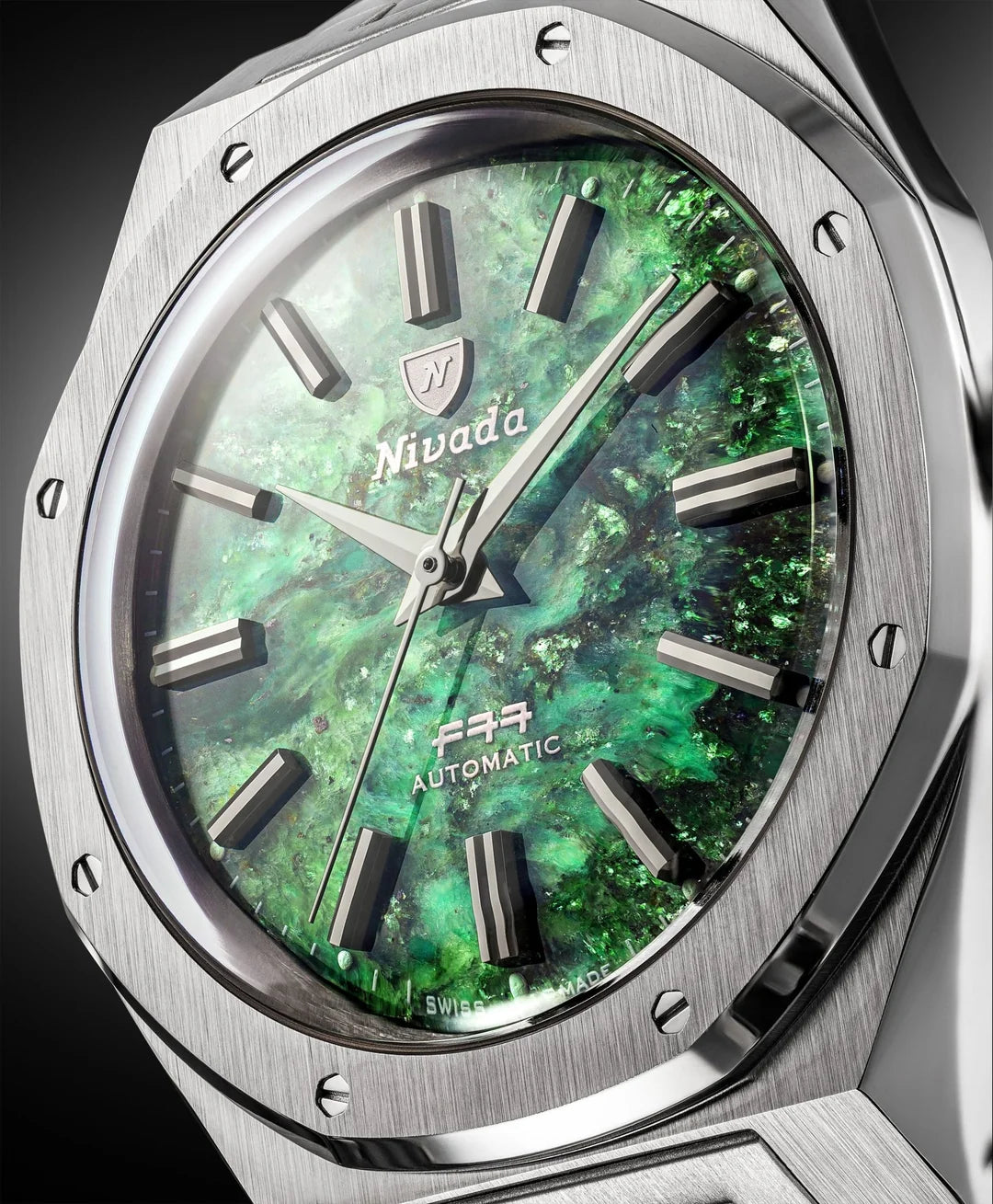 Nivada Grenchen F77 SST AVENTURINA VERDE MK2 - 38MM
