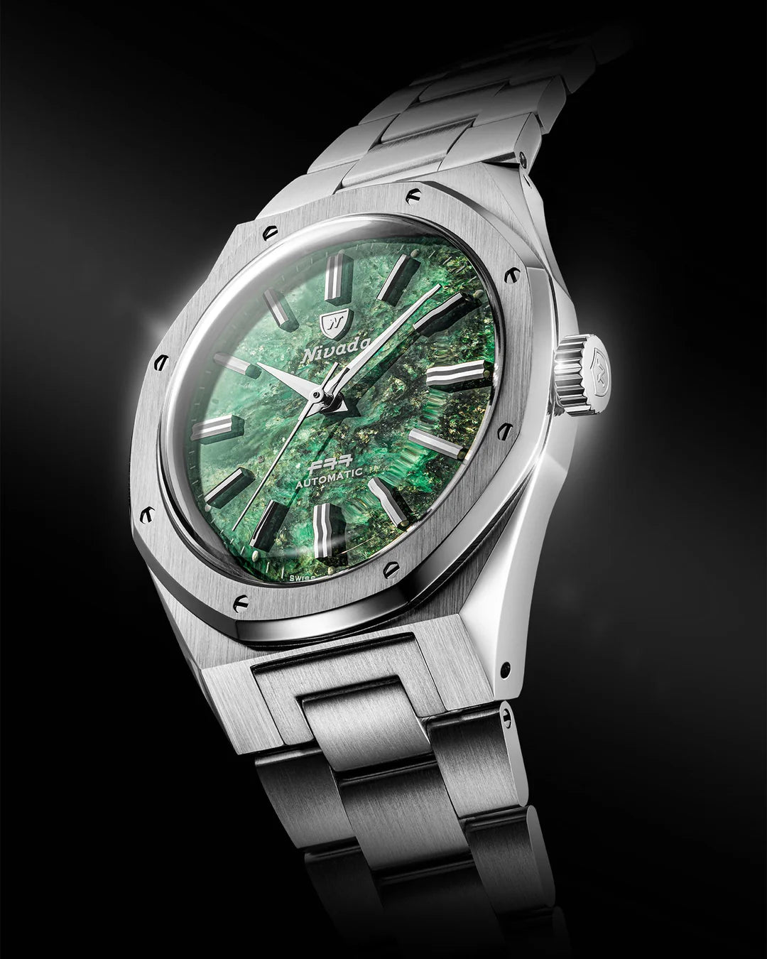 Nivada Grenchen F77 SST AVENTURINA VERDE MK2 - 38MM